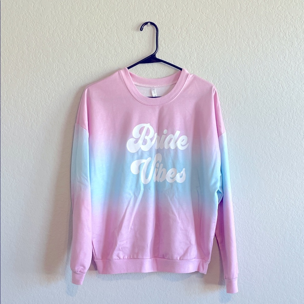 David's Bridal Pink Sweatshirt